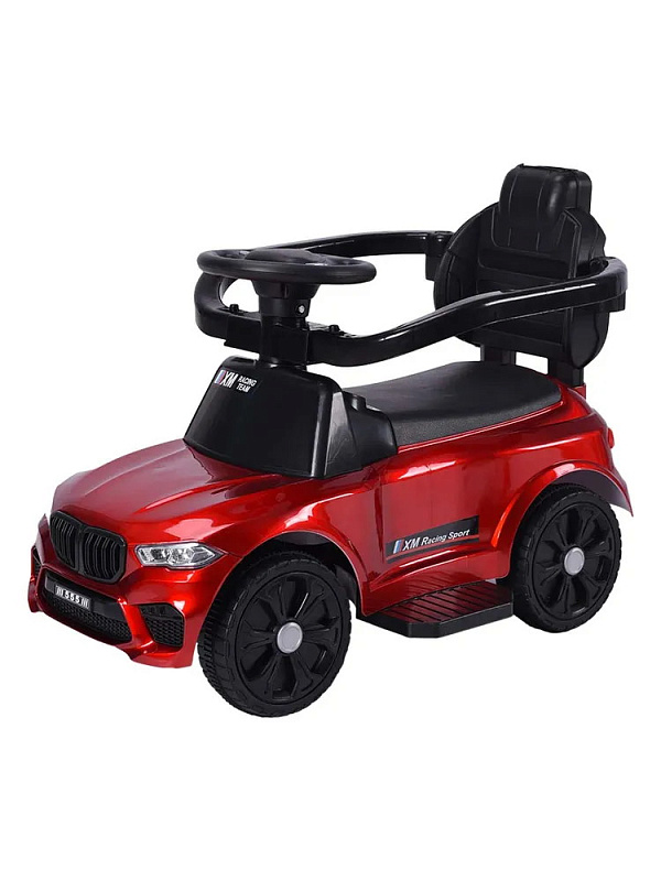 Детская каталка Sevillababy XM Racing 3 в 1 с ручкой 815-2 painted wine red/красный