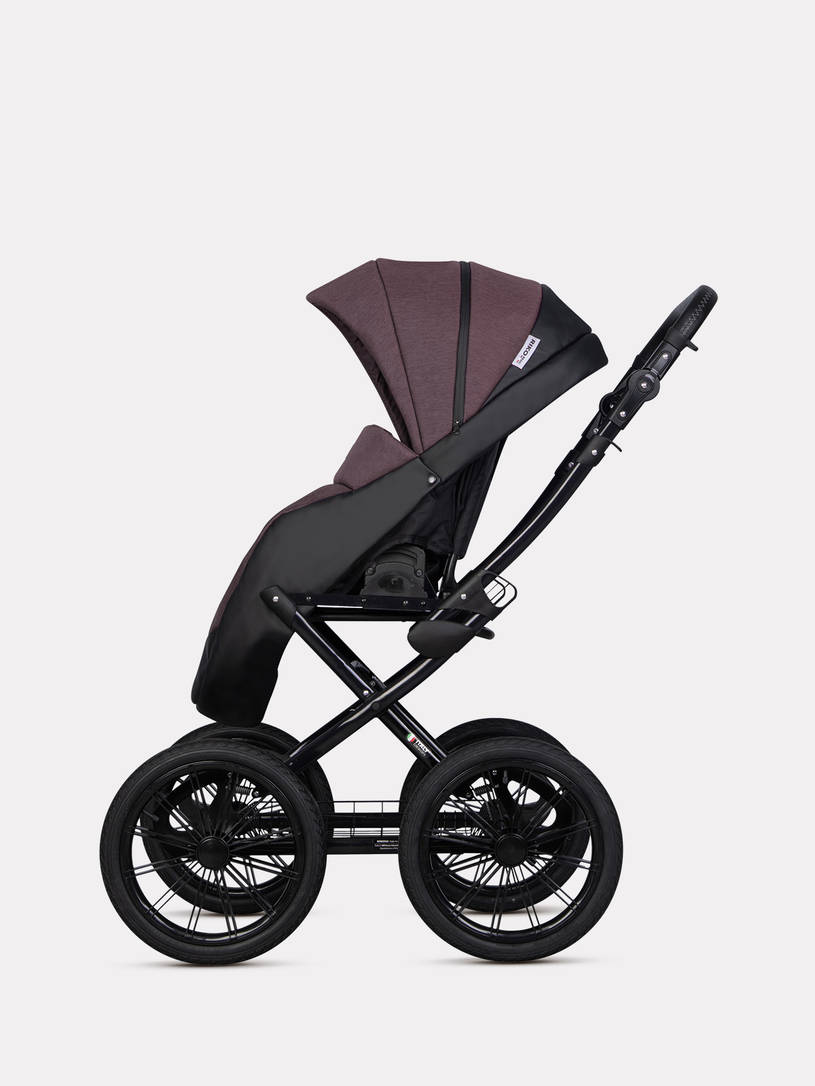 Коляска 2 в 1 Riko Basic Pacco Presige 01 Plum