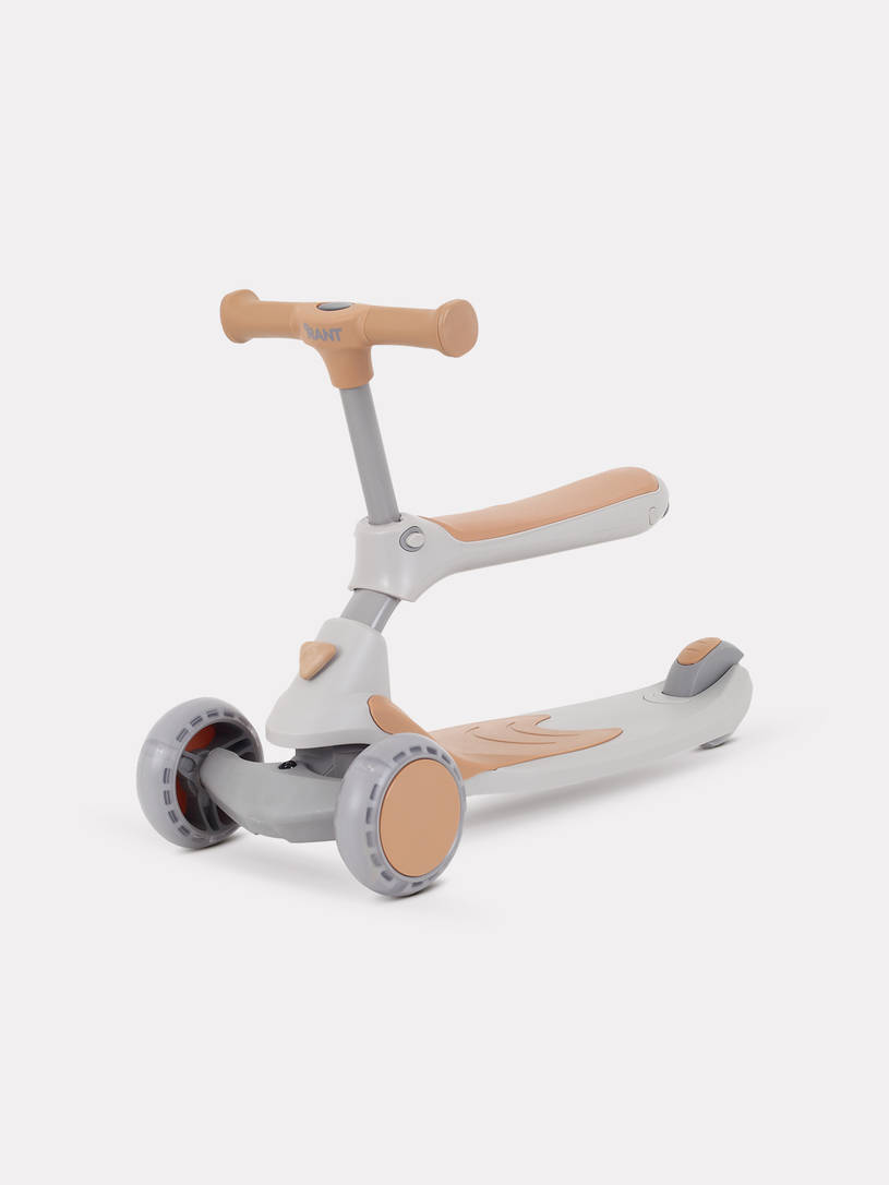 Cамокат 3-х колесный Rant Rider Plus beige
