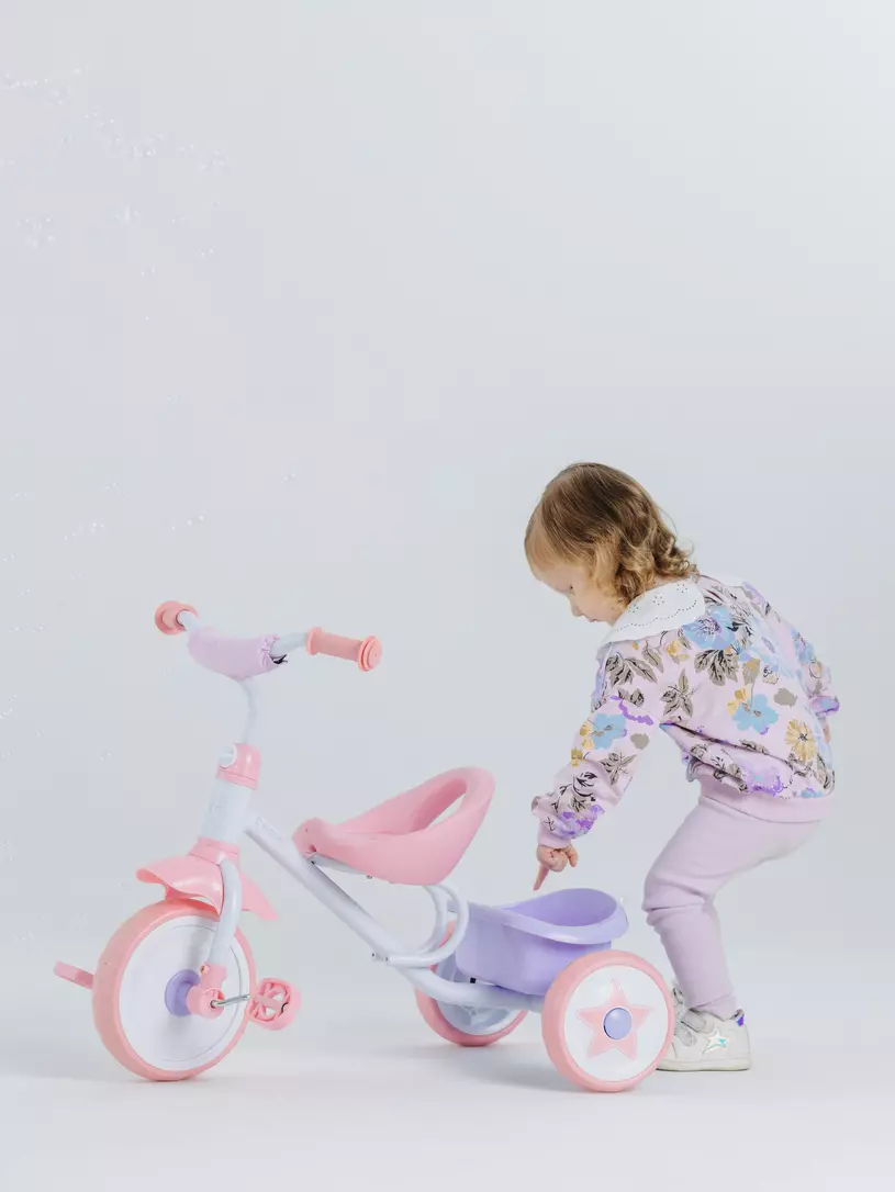 Велосипед трехколесный Rant Basic Champ Pink