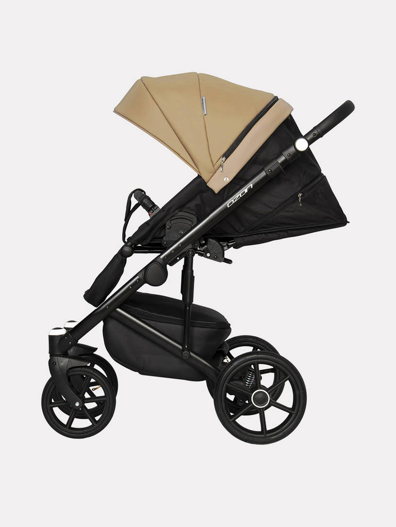 Коляска 2 в 1 Riko Basic Ozon 03 бежевый