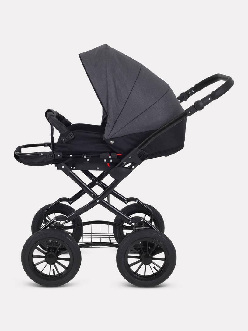 Коляска 2 в 1 Rant Siena Classic 2024 01 графит-серый