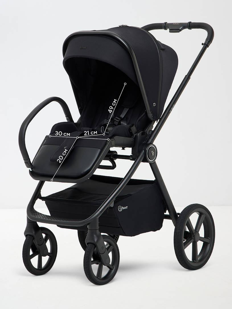 Коляска 2 в 1 Rant Teo Soft Black