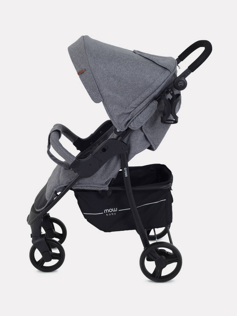 Коляска прогулочная Mowbaby Cross Gold Grey