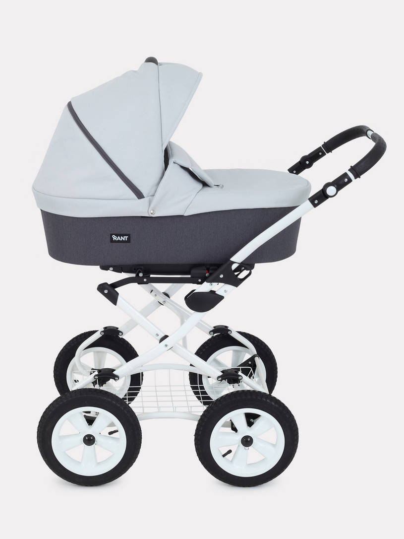 Коляска 2 в 1 Rant Dream Classic 01 графит-серый