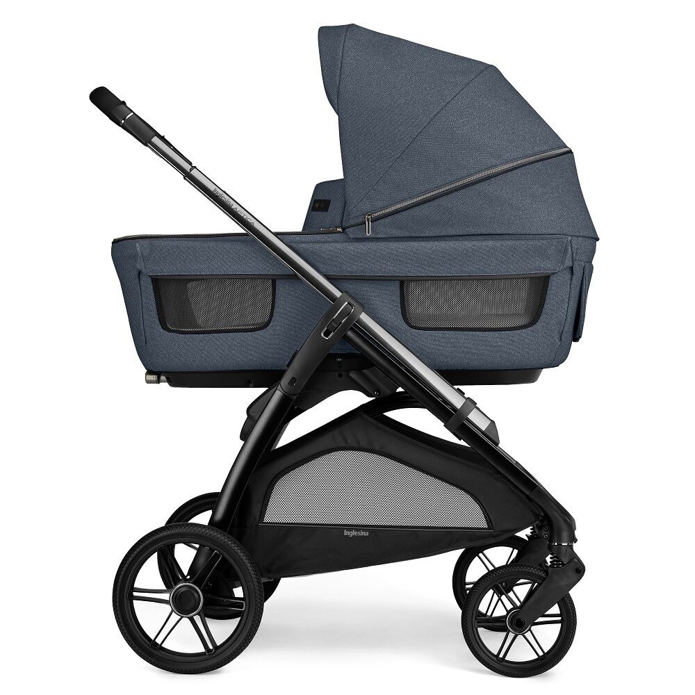 Коляска 3 в 1 Inglesina Aptica New 2025 + Автокресло Inglesina Darwin i-Size (0-13 кг), Resort Blue (Синий)
