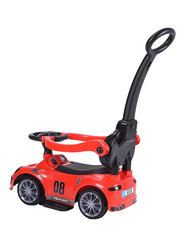 Детская каталка Sevillababy Racer 3 в 1 с ручкой 8189 red/красный