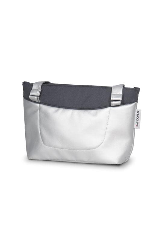 Коляска 3 в 1 Riko Basic Aicon 08 черно-белый