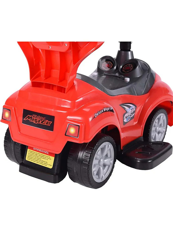 Детская каталка Sevillababy Mega Car 3 в 1 с ручкой BC202 red/красный
