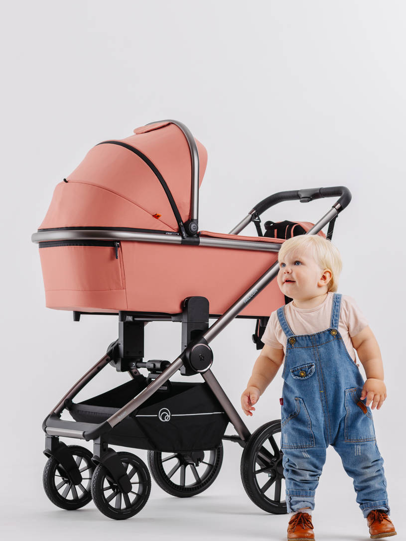 КОЛЯСКА 2 В 1 RANT FALCON PINK