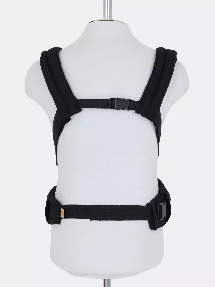 Рюкзак-кенгуру Топотушки Деним стежка черный