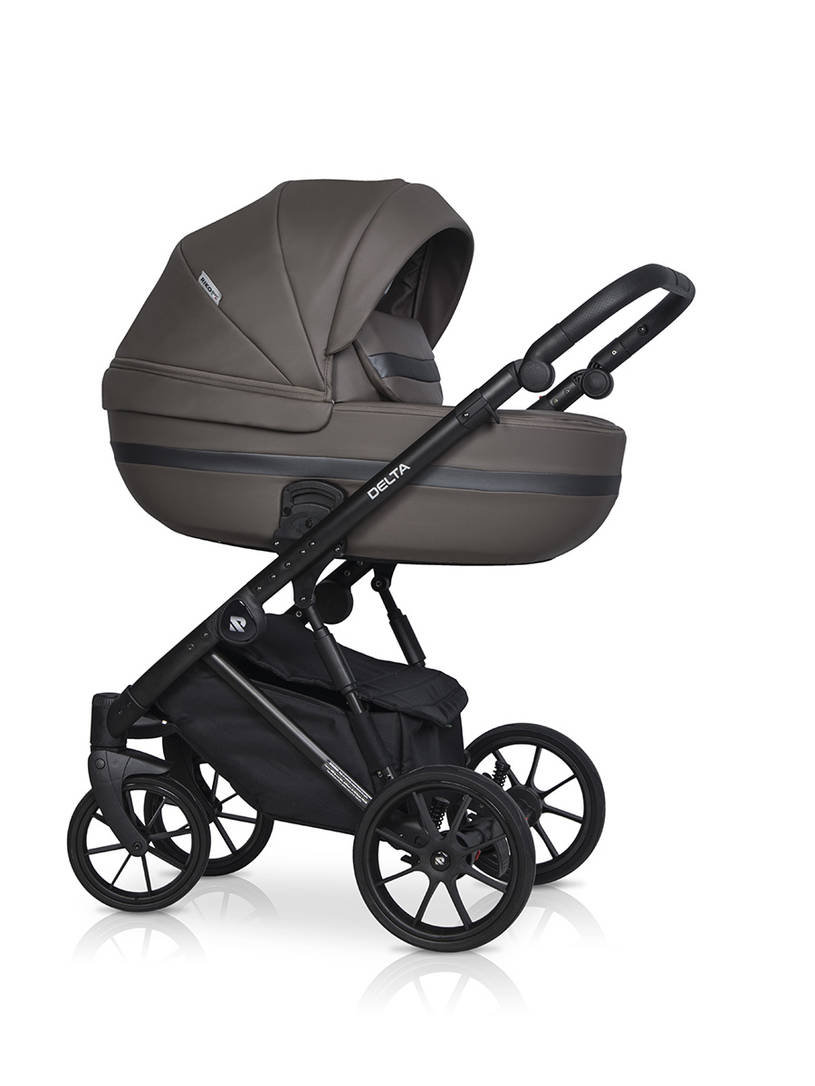 Коляска 2 в 1 RIKO BASIC DELTA ECCO 12 Mokka