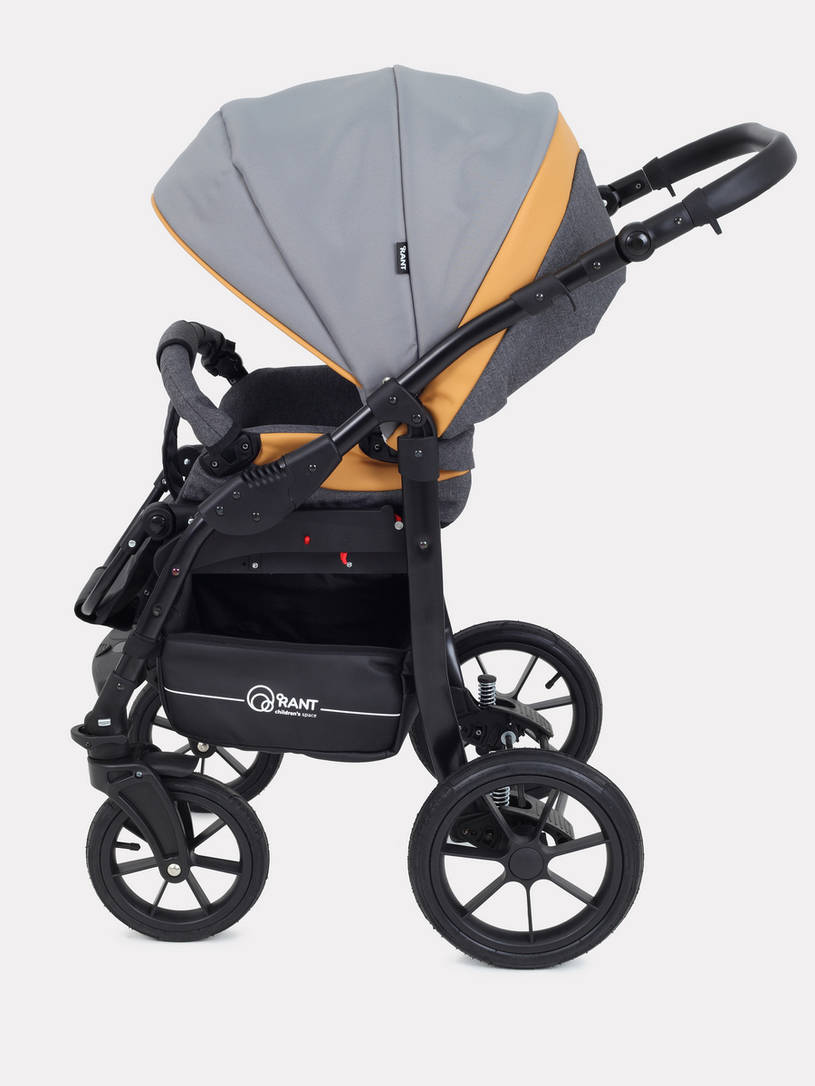 Коляска 3 в 1 Rant Patio Grey/yellow