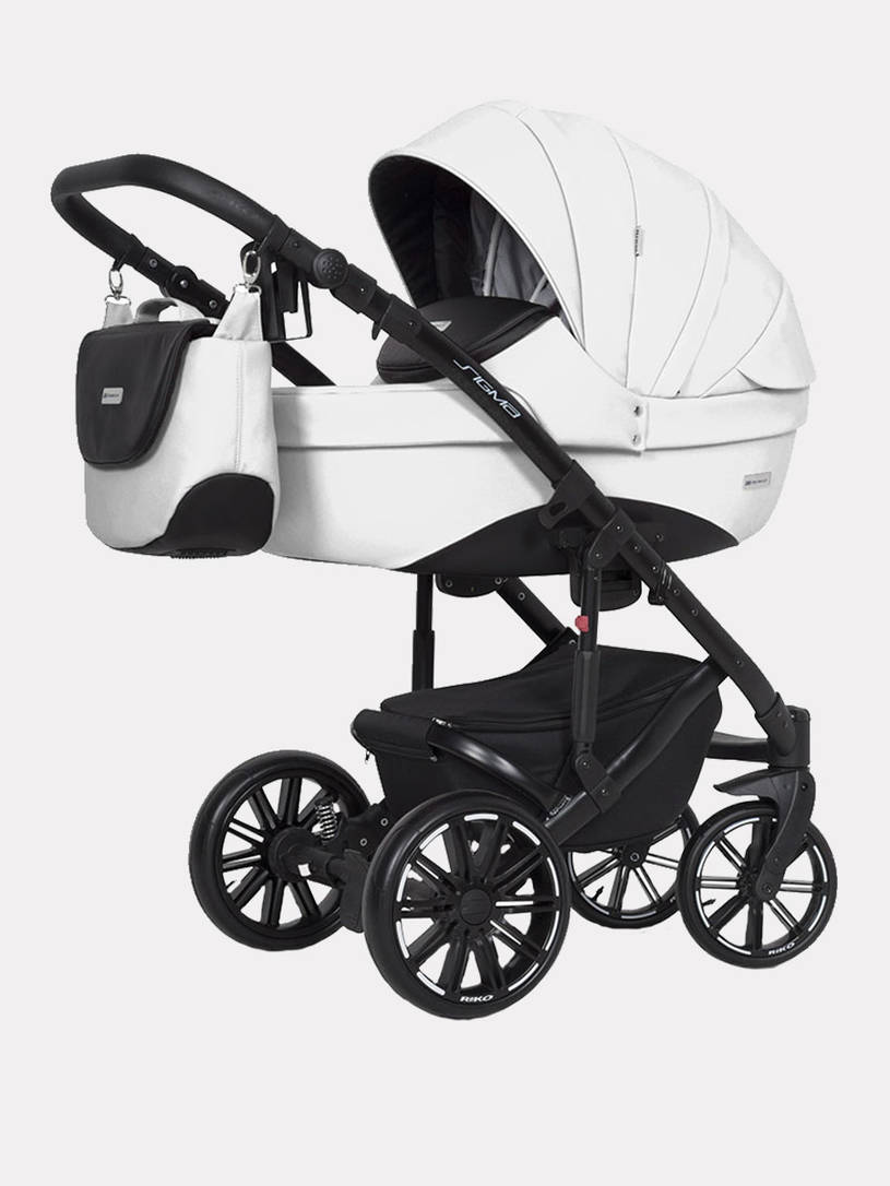 Коляска 2 в 1 Riko Sigma 08 white