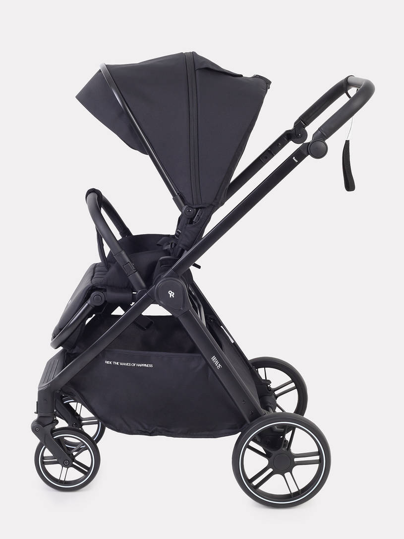 Коляска 2 в 1 Rant Basic Wave Black