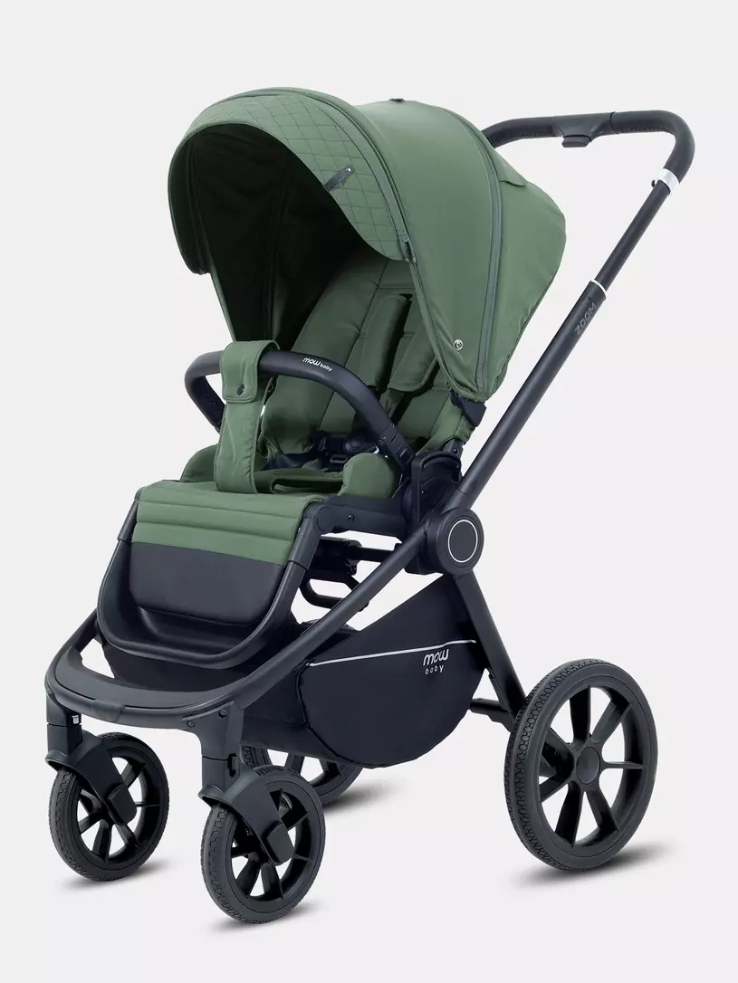 Коляска 2 в 1 Mowbaby Zoom PU Olive