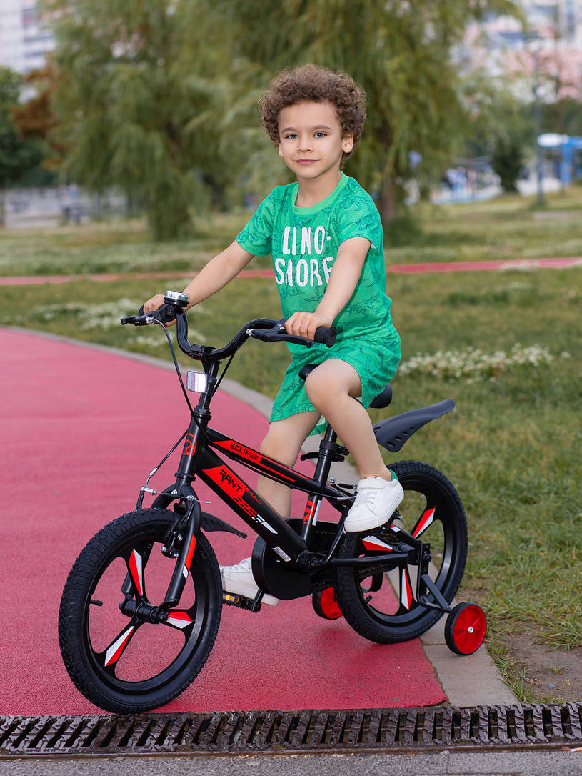 Велосипед 2-х колесный Rant Eclipse 16 черно-красный