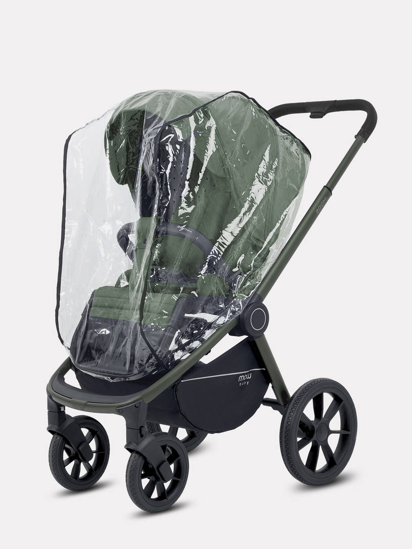 Коляска 3 в 1 Mowbaby Zoom PU Forest green