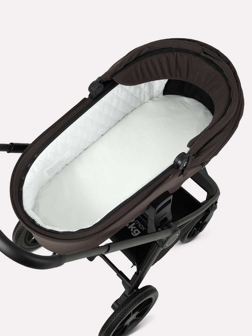 Коляска 3 в 1 Mowbaby Zoom PU Shine brown