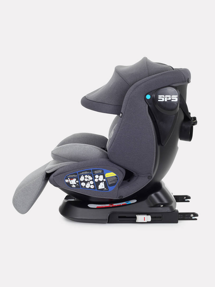 Автокресло Rant Nitro Plus isofix группа 0/1/2/3 (0-36 кг) Grey