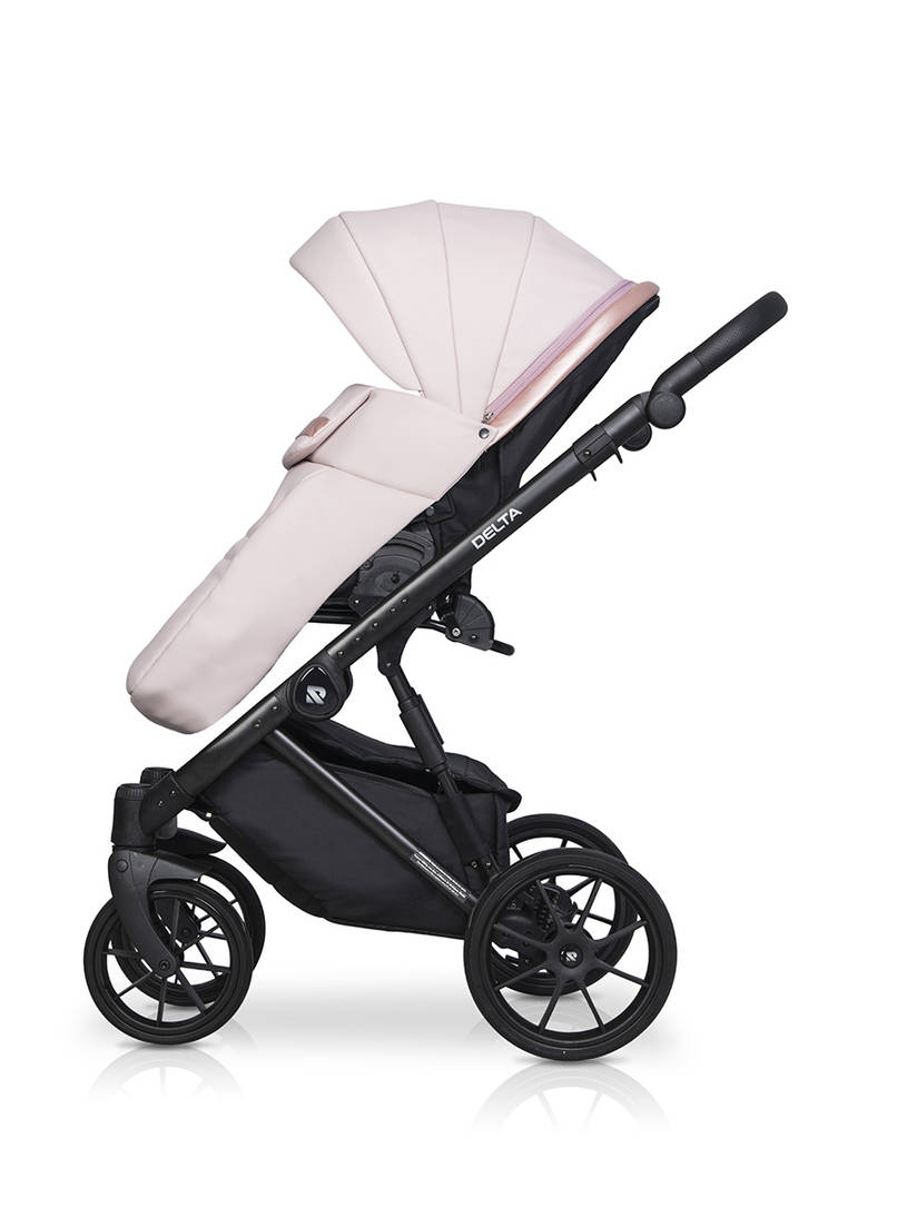 Коляска 2 в 1 RIKO BASIC DELTA ECCO 14 Rose