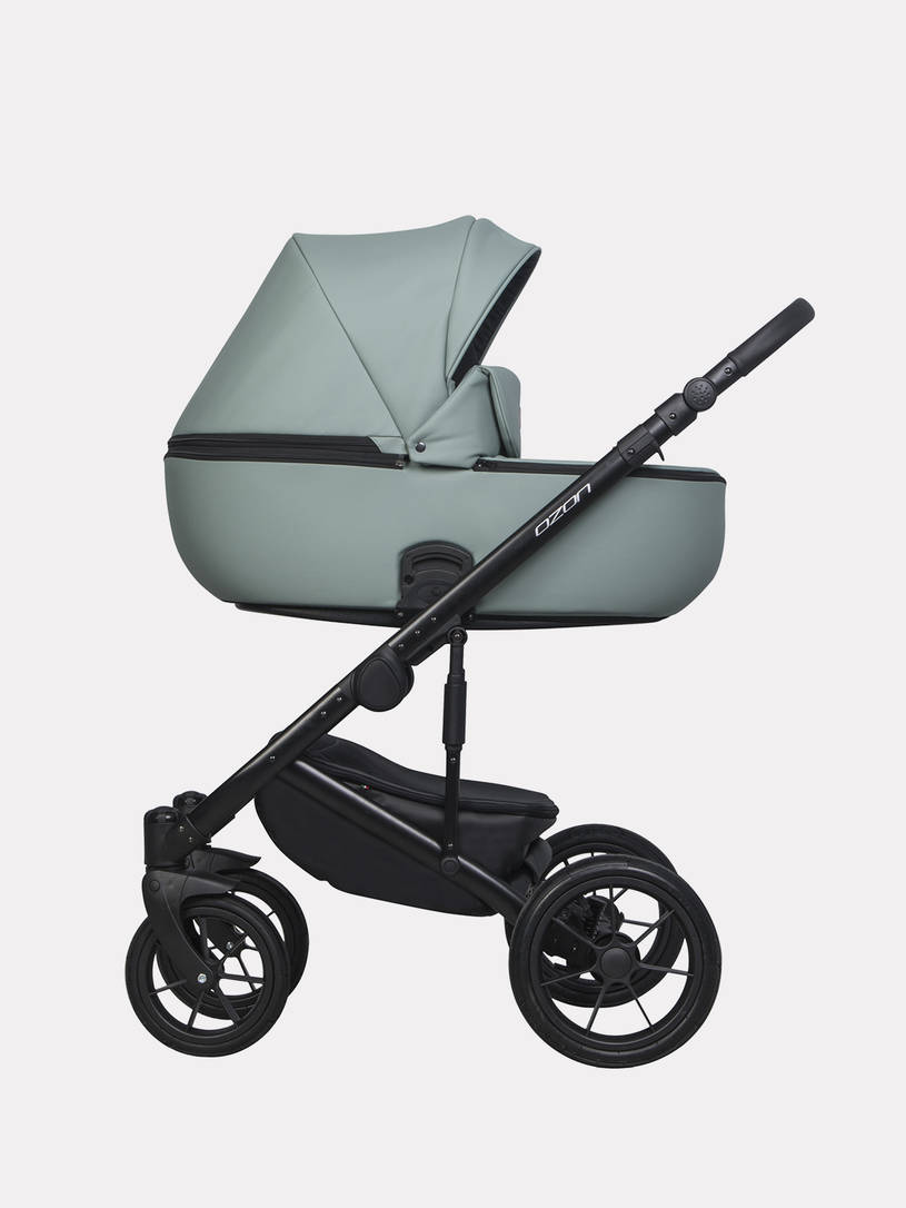 Коляска 3 в 1 Riko Basic Ozon Pastel 05, Оливковый
