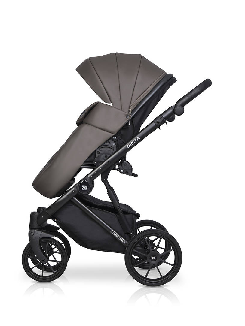 Коляска 2 в 1 RIKO BASIC DELTA ECCO 12 Mokka