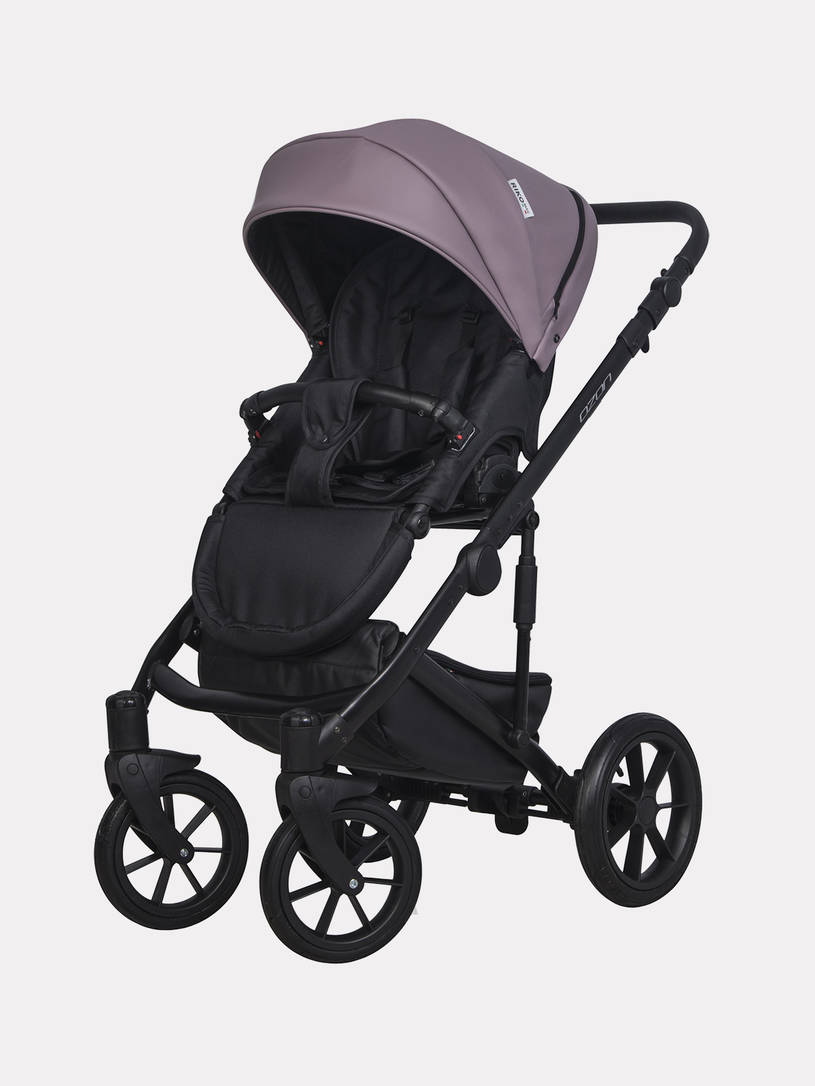 Коляска 3 в 1 Riko Basic Ozon Pastel 02, Фиолетовый
