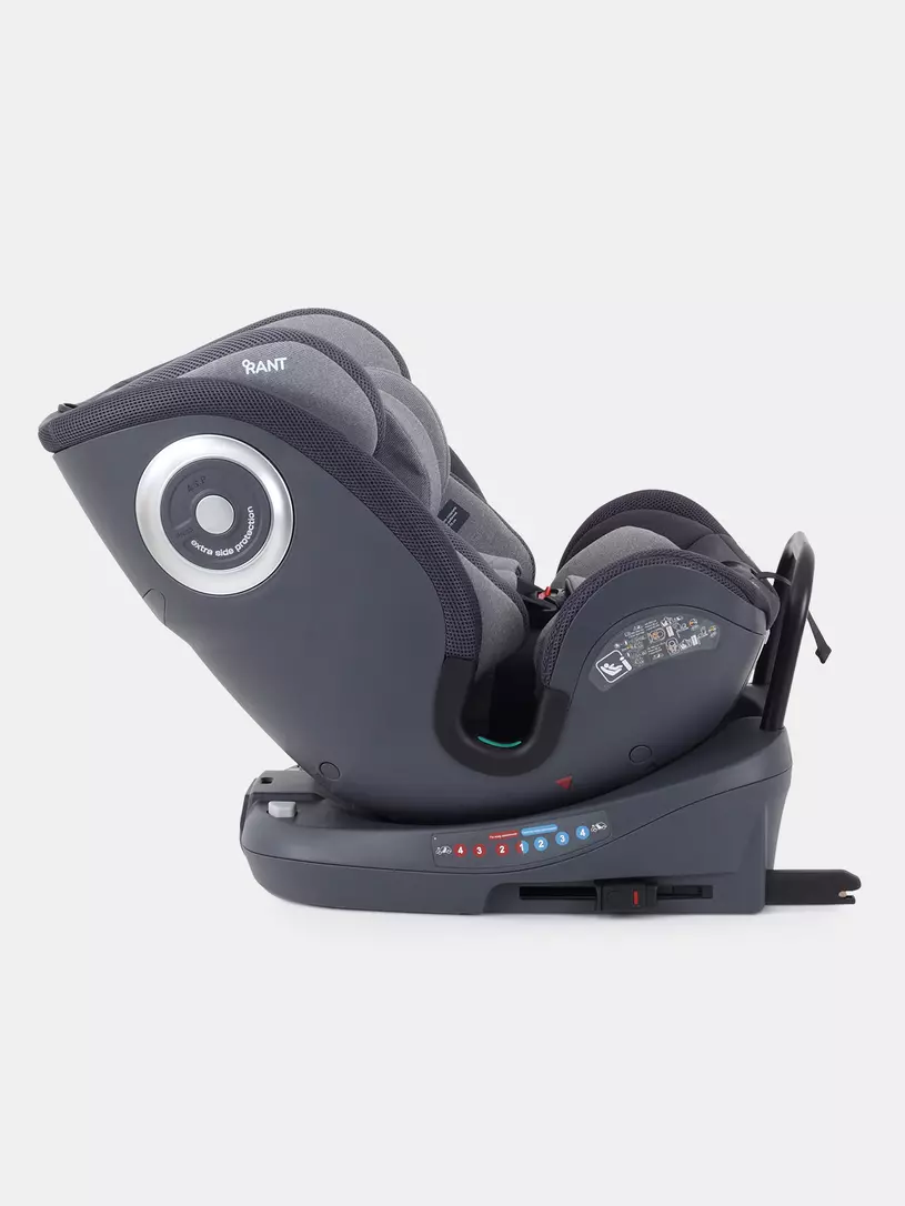 Автокресло Rant MultiFix группа 0/1/2/3 (0-36 кг), grey