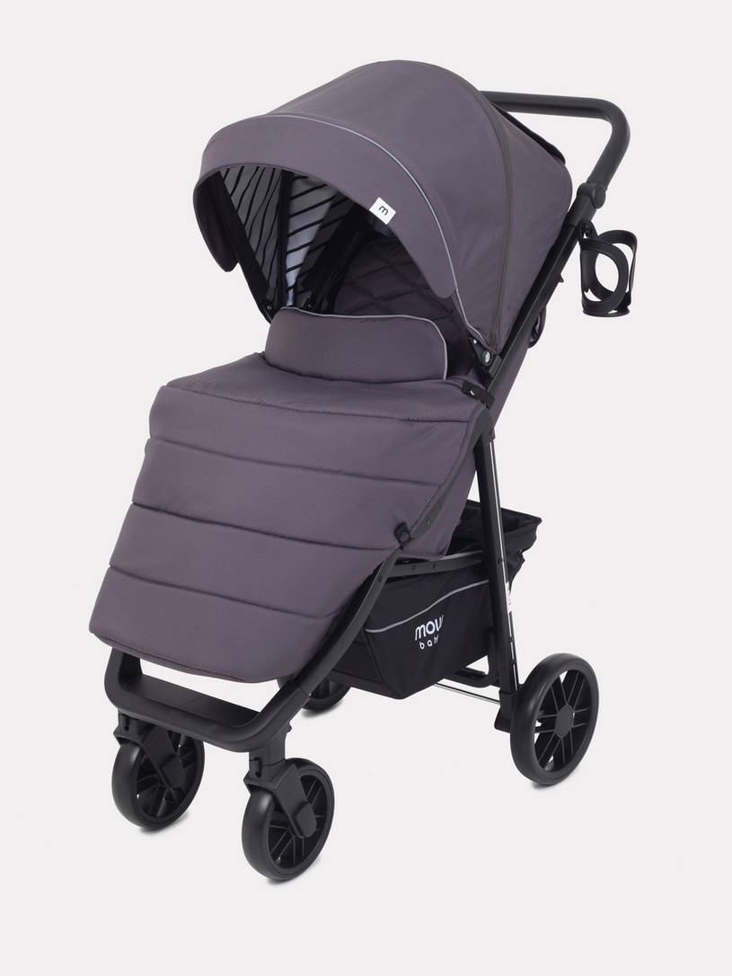 Коляска прогулочная Mowbaby Ride RA082 Carbon. Цвет: Графит