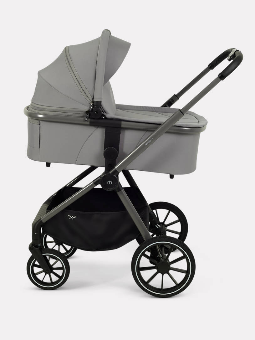 Коляска 2 в 1 Mowbaby Amber PRO Grey