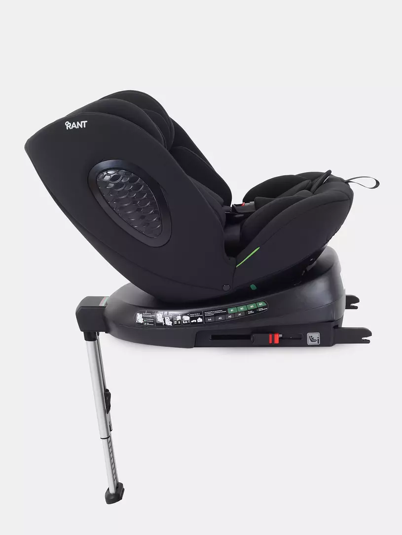 Автокресло Rant Helix isofix группа 0/1/2/3 (40-150 см; 0-36 кг), Black