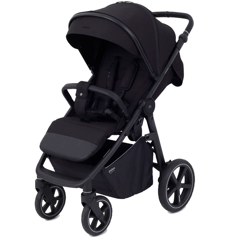 Коляска прогулочная Mowbaby Trail Black