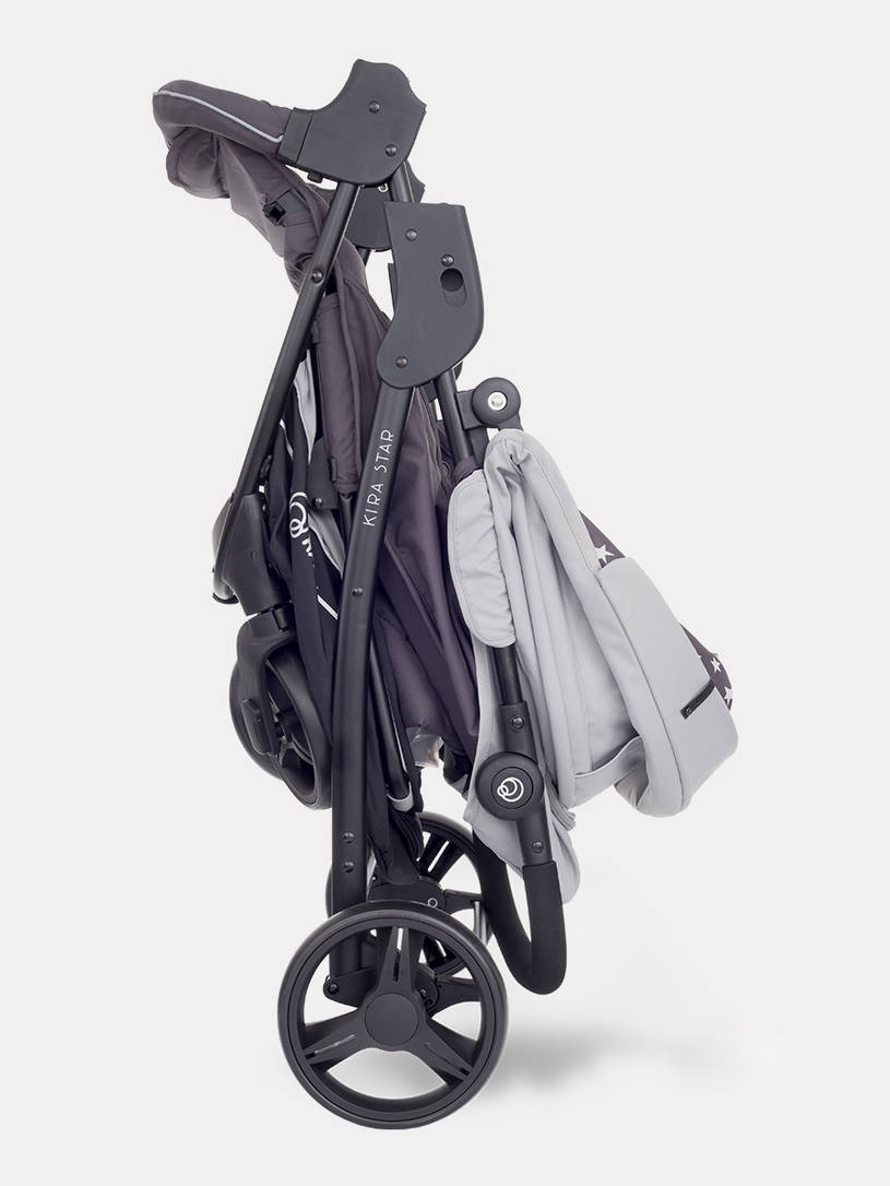 Коляска прогулочная Rant Kira Star Soft Grey. Цвет: Серый