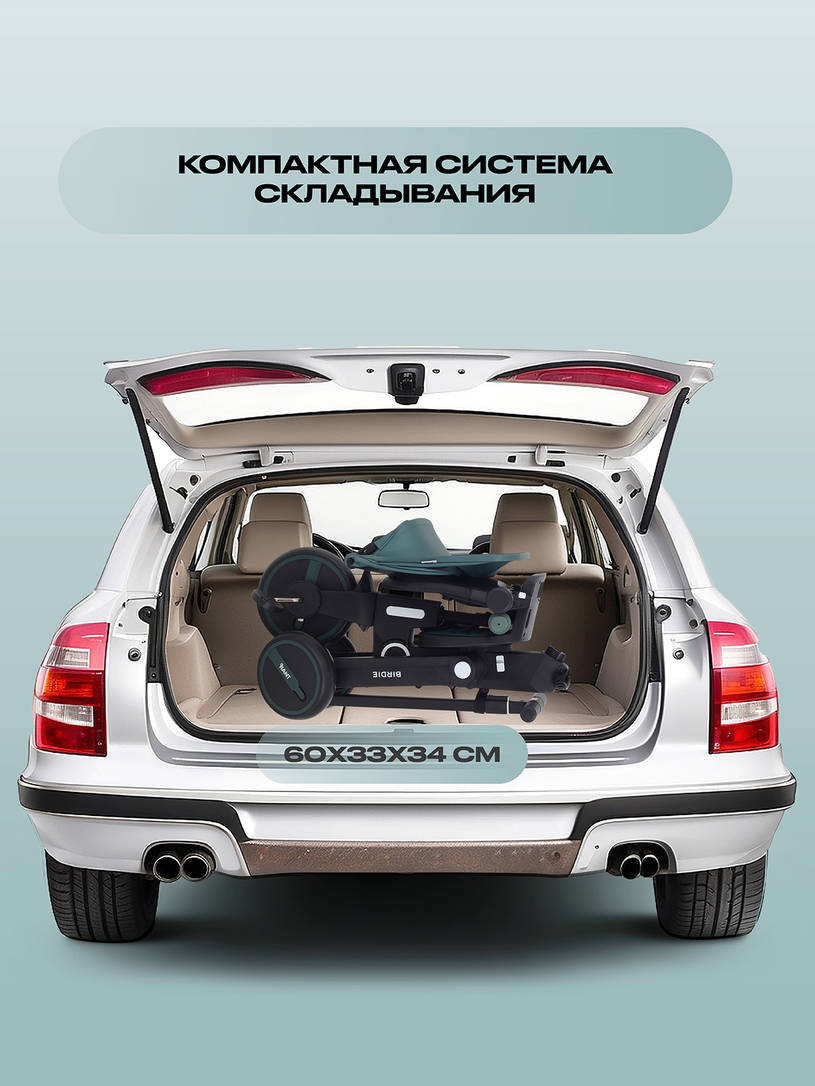 Велосипед 3-х колесный Rant Birdie Olive