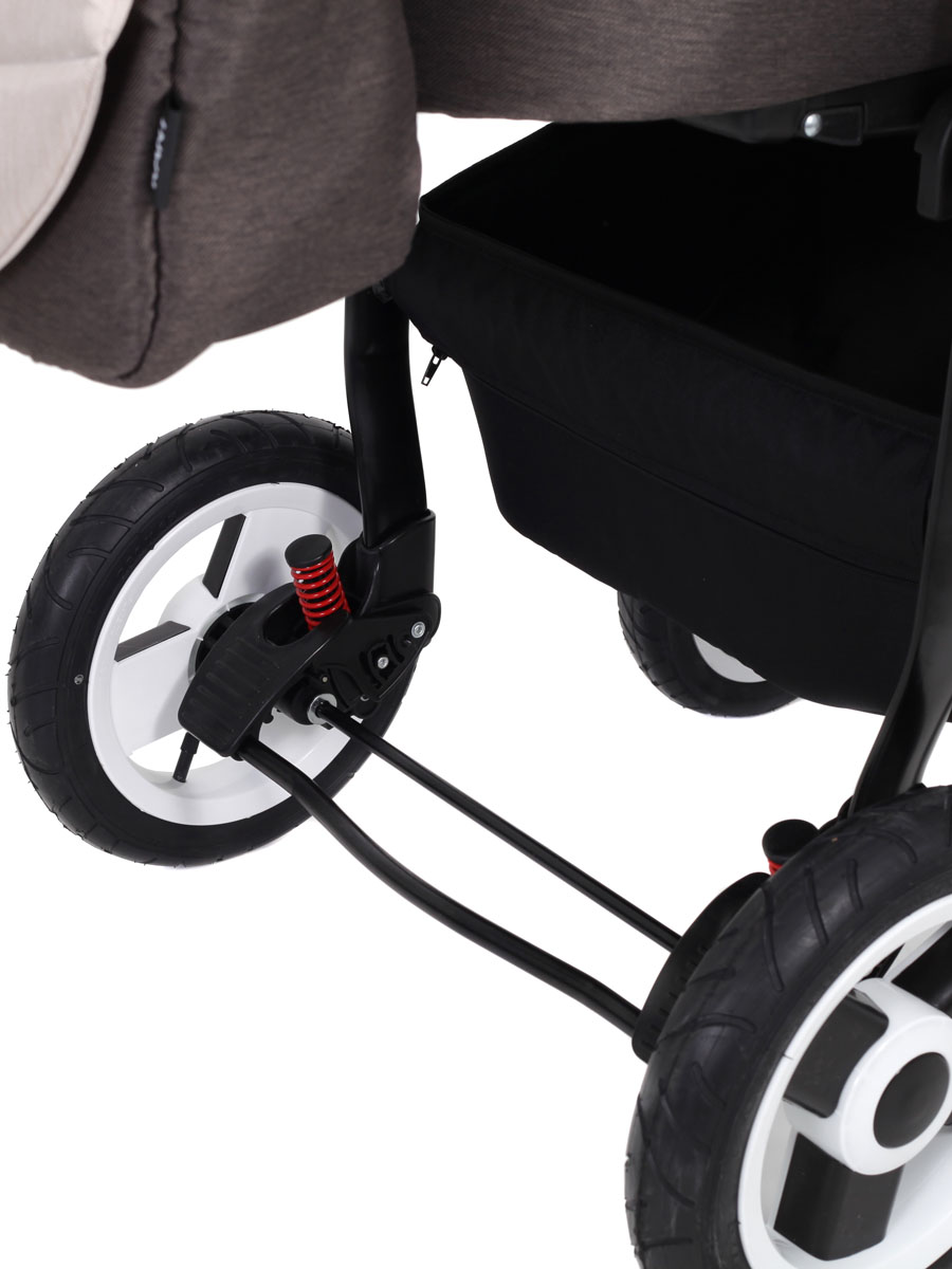 Коляска 3 в 1 Rant Dream 05 коричневый-бежевый