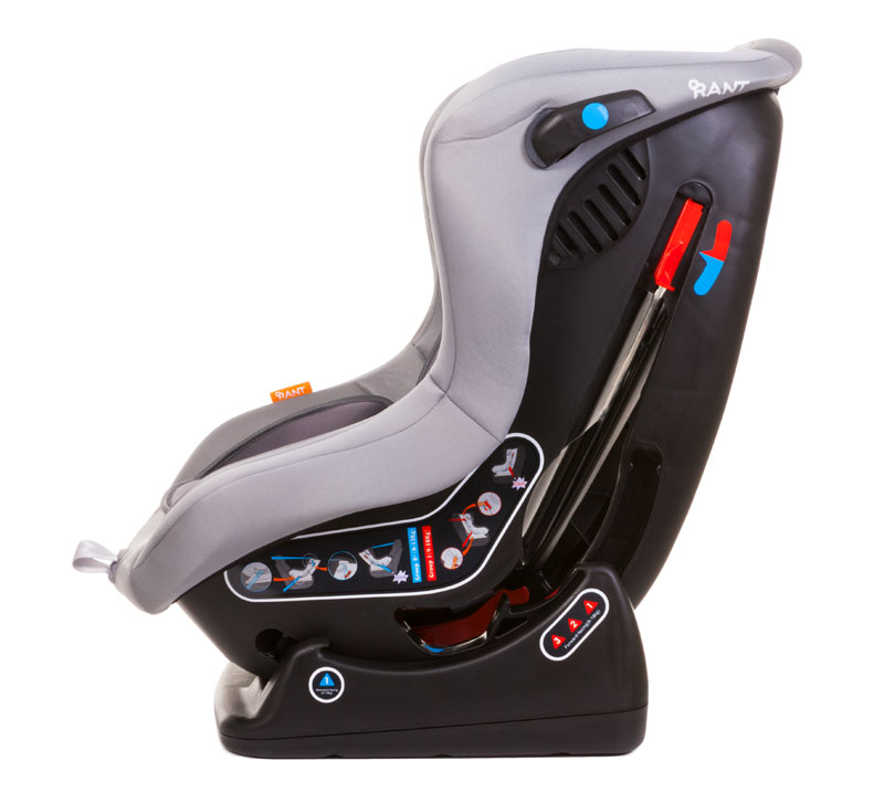 Автокресло Rant Pilot группа 0-1 (0-18 кг), цвет: серый