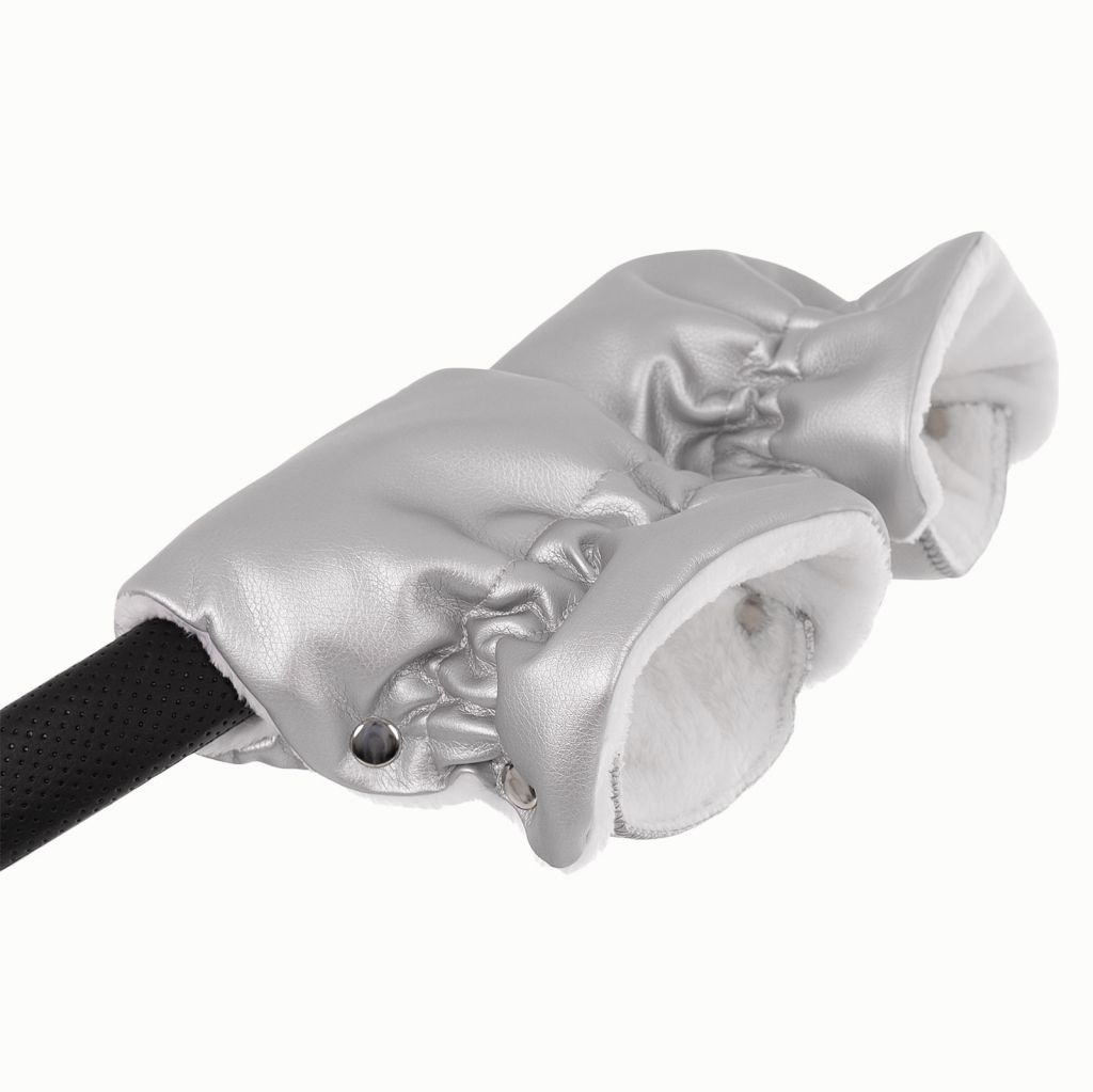 Коляска 2 в 1 Camarelo Zeo Eco, Серебряная кожа (ZEO-07)