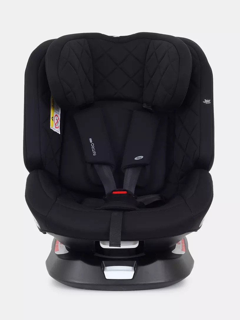 Автокресло Rant Nitro Plus isofix 0/1/2/3 (0-36 кг) Black