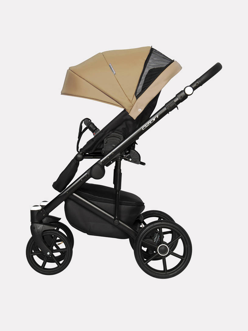 Коляска 2 в 1 Riko Basic Ozon 03 бежевый