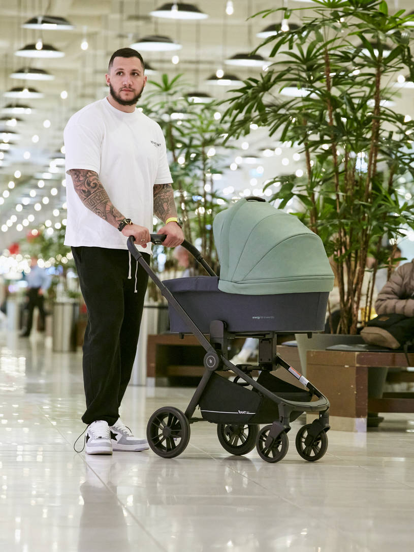 Коляска 3 в 1 Rant Basic Energy Green