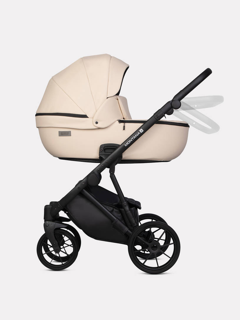 Коляска 3 в 1 Riko Basic Montana X Ecco 15 Ivory beige