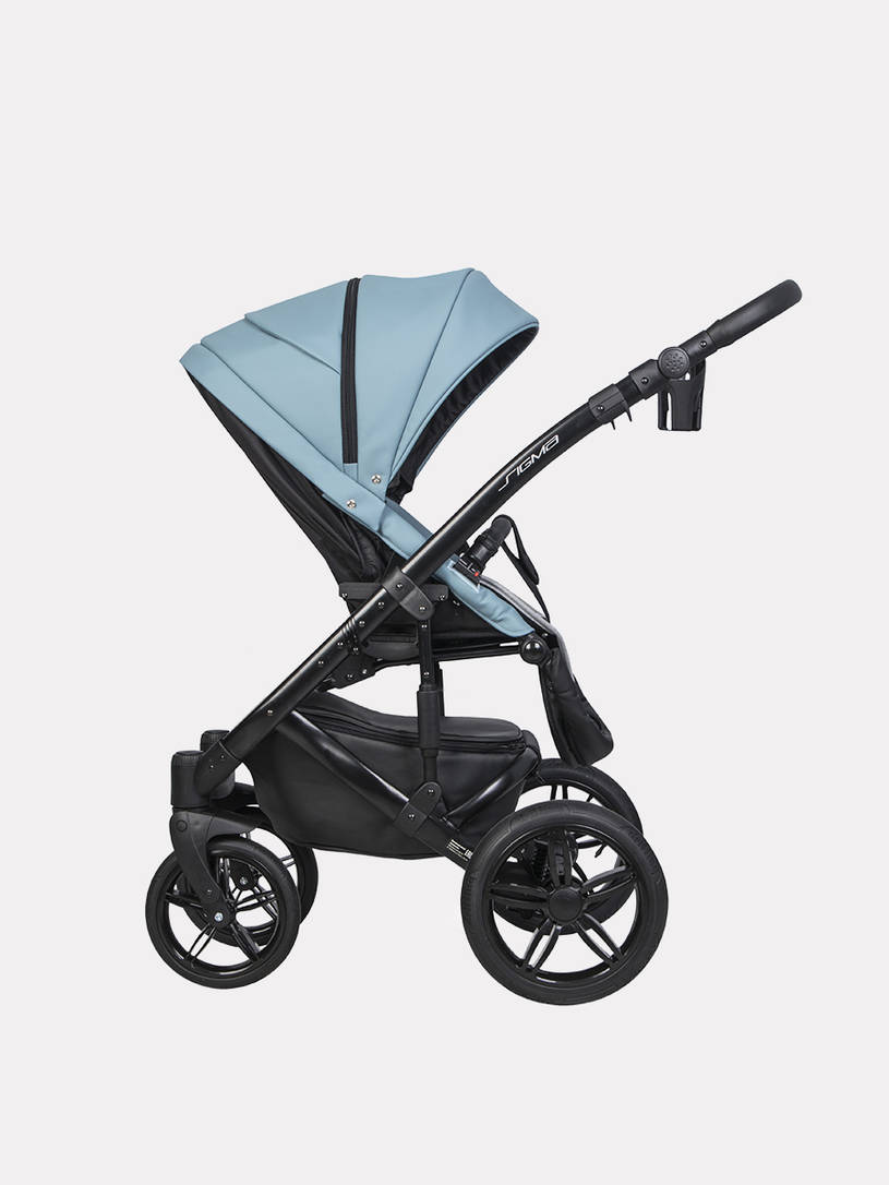 Коляска 2 в 1 Riko Sigma Pro Сrystal blue