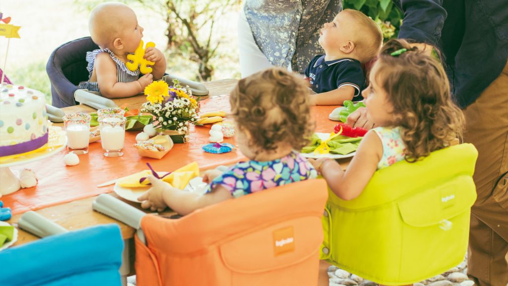 Подвесной стульчик для кормления FAST ORANGE