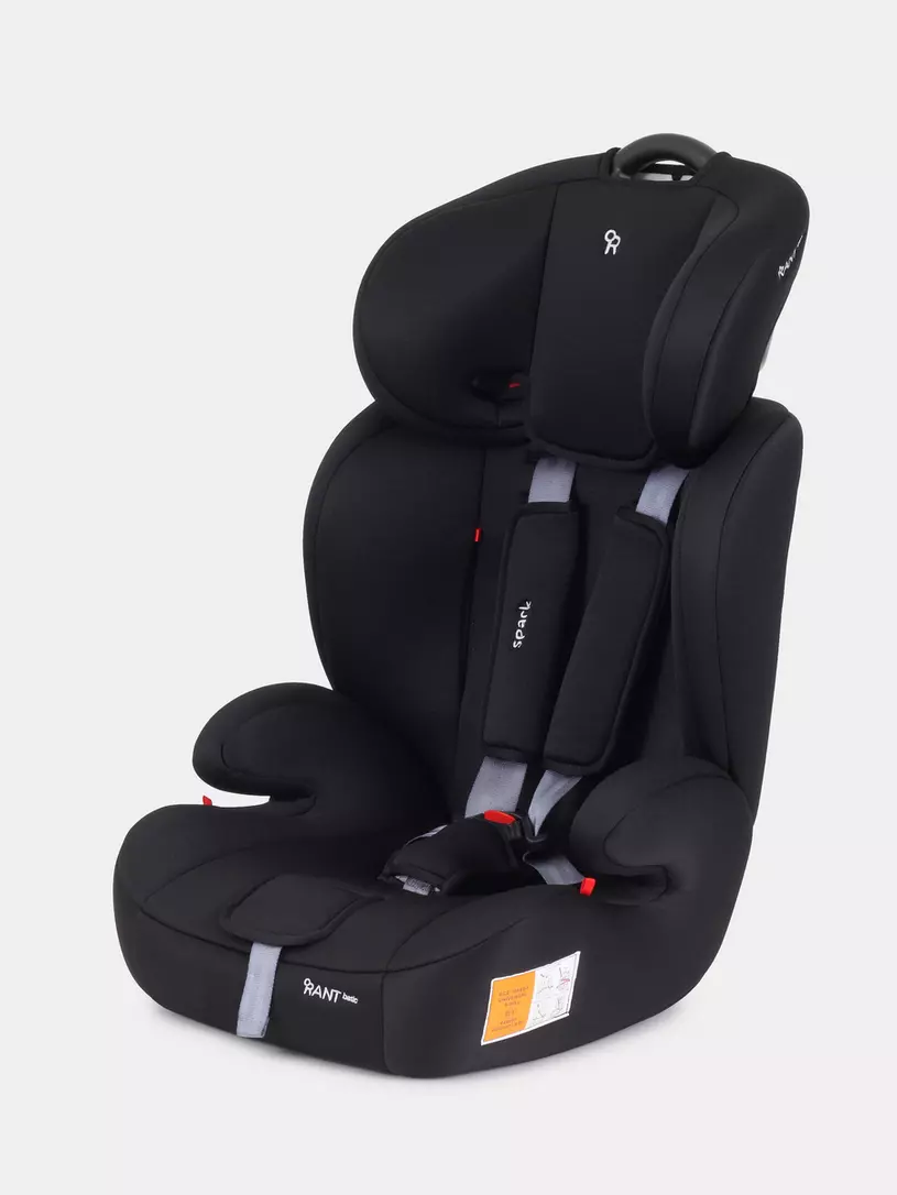 Автокресло Rant Basic Spark 1/2/3 (9-36 кг) Black