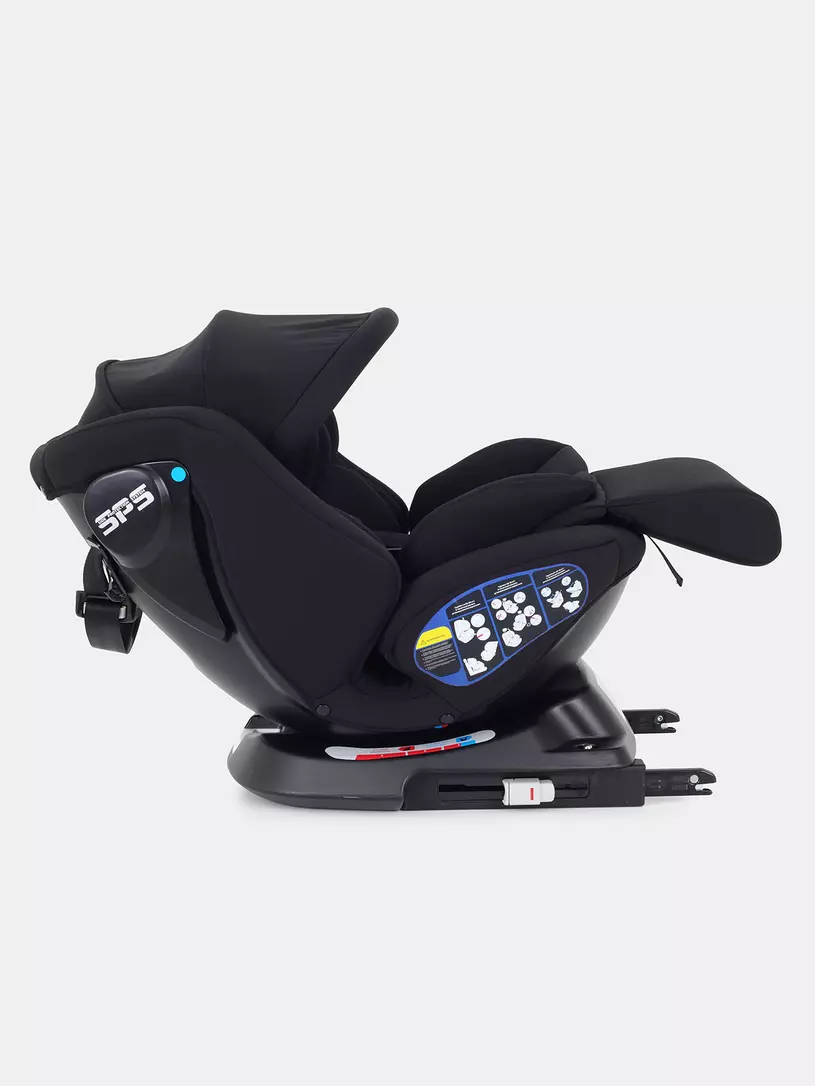 Автокресло Rant Nitro Plus isofix 0/1/2/3 (0-36 кг) Black