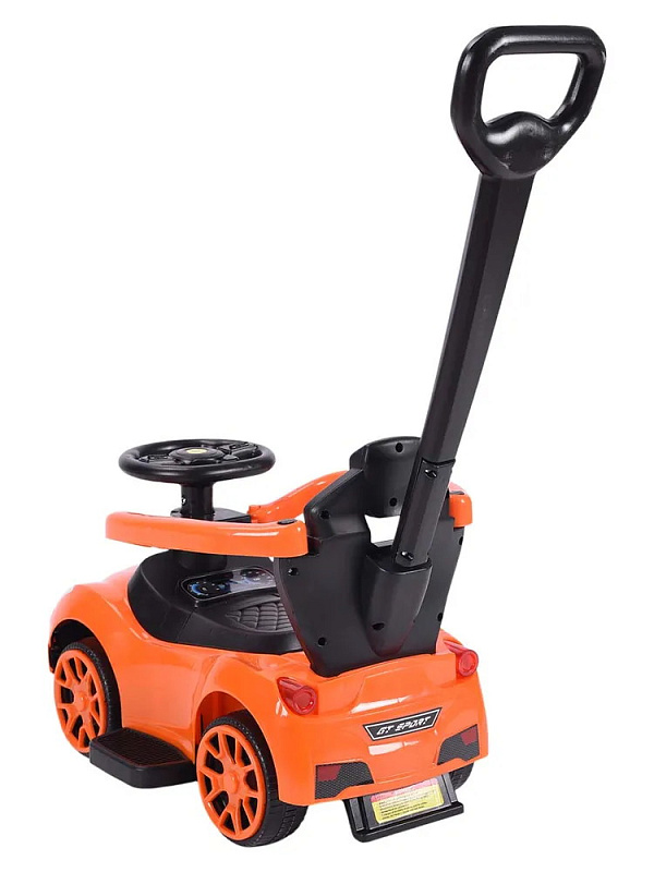 Детская каталка Sevillababy GT Sport 3 в 1 с ручкой BC608P orange/оранжевый