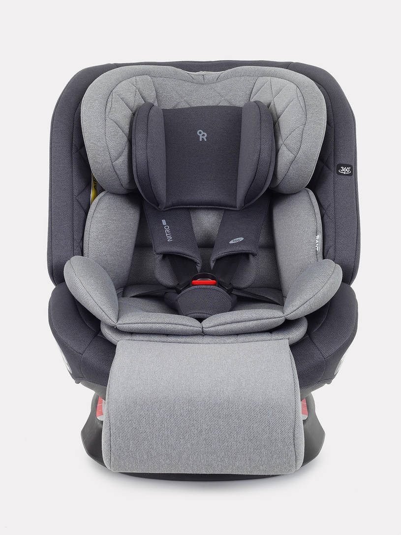 Автокресло Rant Nitro Plus isofix группа 0/1/2/3 (0-36 кг) Grey
