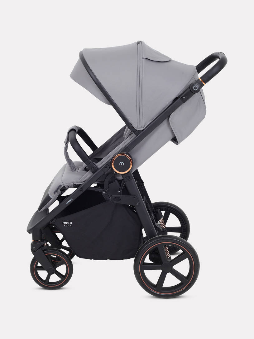 Коляска прогулочная Mowbaby Trail 2025 Grey