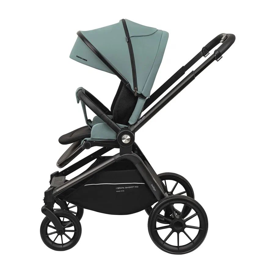 Коляска 2 в 1 Indigo SOLAR зеленый